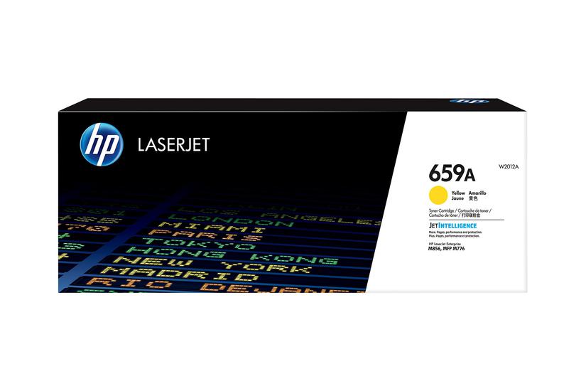 Hp 659a Gul Original Laserjet Tonerpatron W2012a
