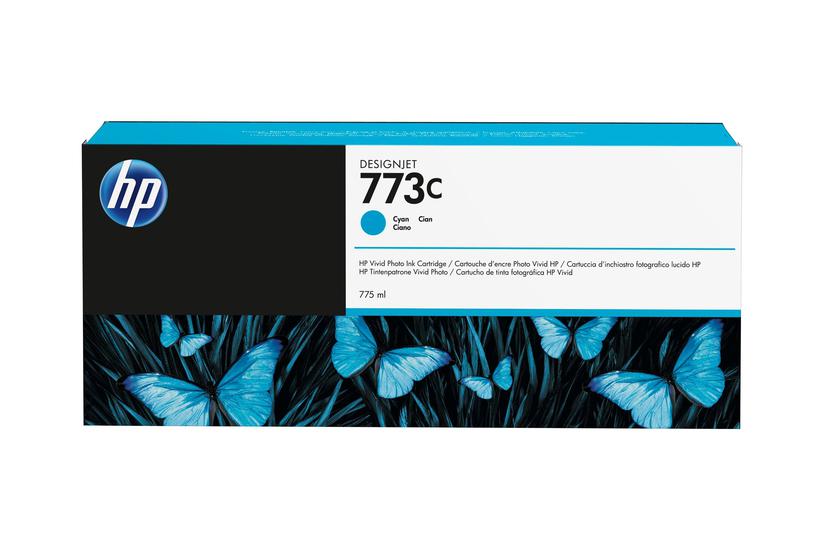 Hp 773c Cyan Original Blækpatron