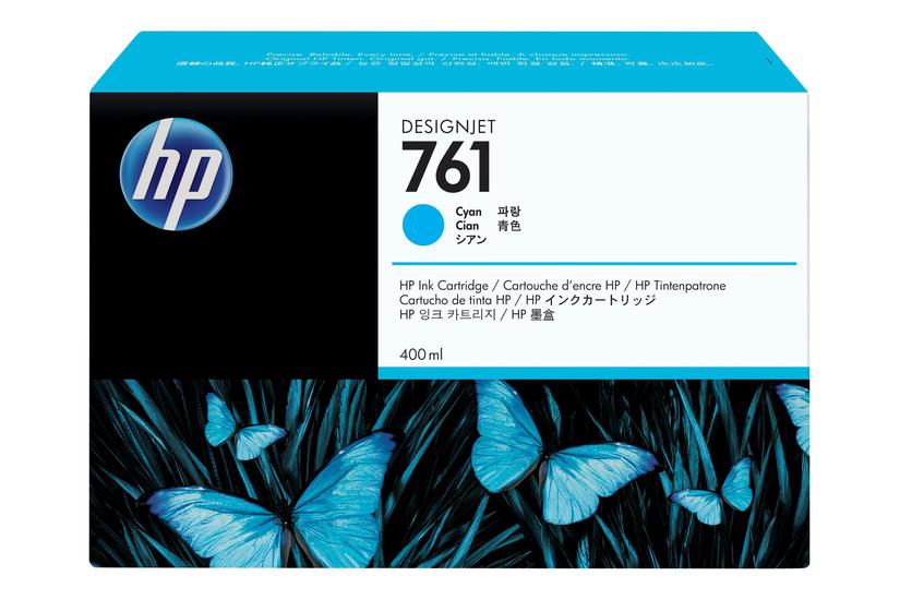 Hp 761 Cyan Original Designjet Blækpatron