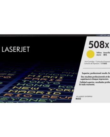 Hp 508x Højtydende Gul Original Laserjet Tonerpatron  Cf362x