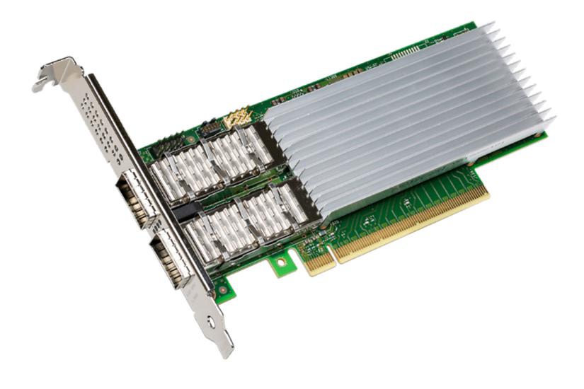 Intel Ethernet Network Adapter E810-cqda2 Netværksadapter Pcie X16 Qsfp28