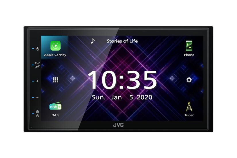 Jvc Kw-m565dbt Digital Modtager Display Quot In-dash Enhed Double-din