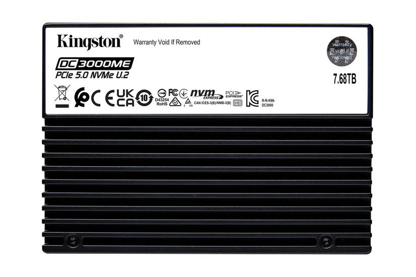 Kingston Dc3000me 68 Tb Ssd Pcie X4 Nvme Sff-8639