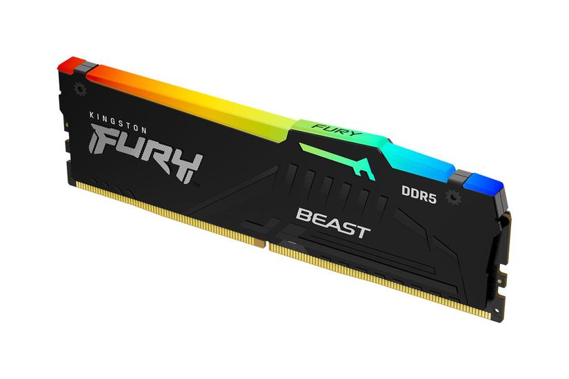Kingston Fury Beast Rgb 16gb Ddr5 Ram5 5600mhz Cl36 Xmp Expo