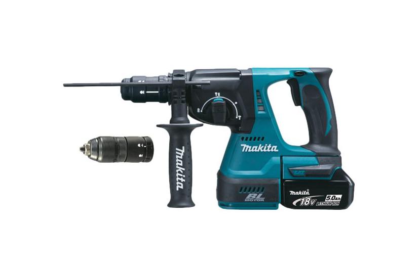 Makita Dhr243rtj Roterende Hammer Ledningfri Batterier