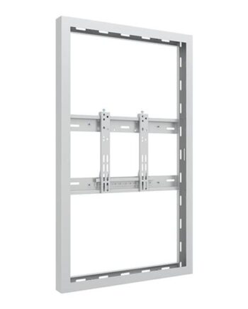 Multibrackets   Pro Series Indelukke Tynd Profil For Fladt Panel Medium Hvid