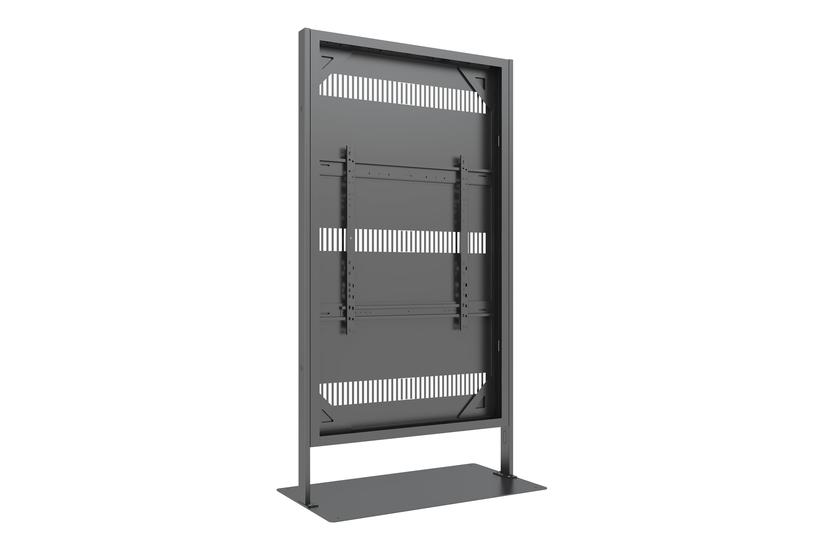 Multibrackets Pro Series Stativ For Digitalt Skiltepanel Indelukke-totem Sort