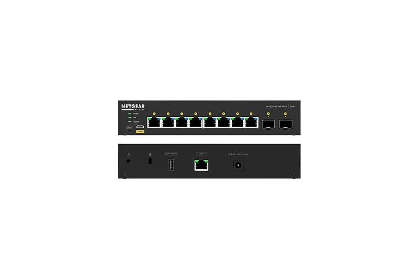 Netgear Av Line M4250-8g2xf-poe Switch 10 Porte Administreret