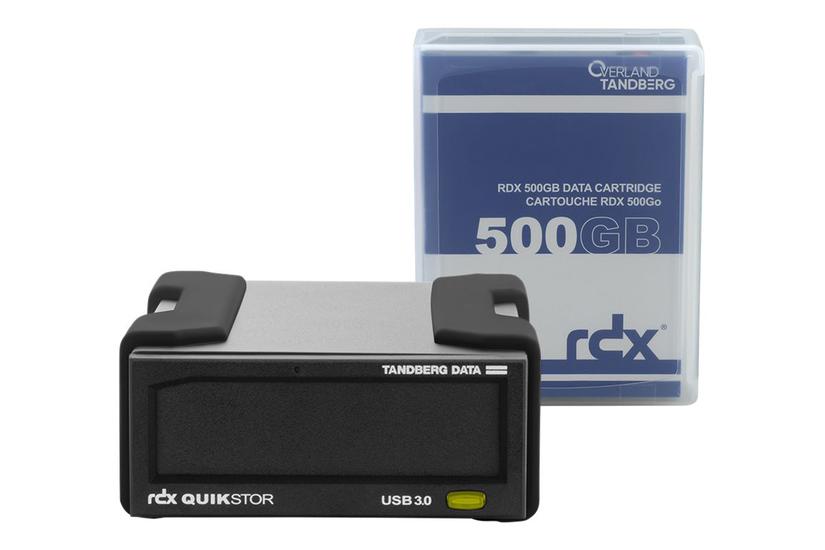 Overland-tandberg 8863-rdx Backup-lagringsenhed Lagringsdrev Rdx-patron 500 Gb