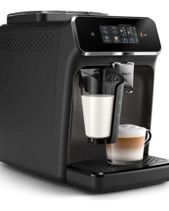 Philips Series 2300 Ep2334 Automatisk Kaffemaskine Med Mælkeskummer 15 Bar Sort Skinnende Kashmirgrå