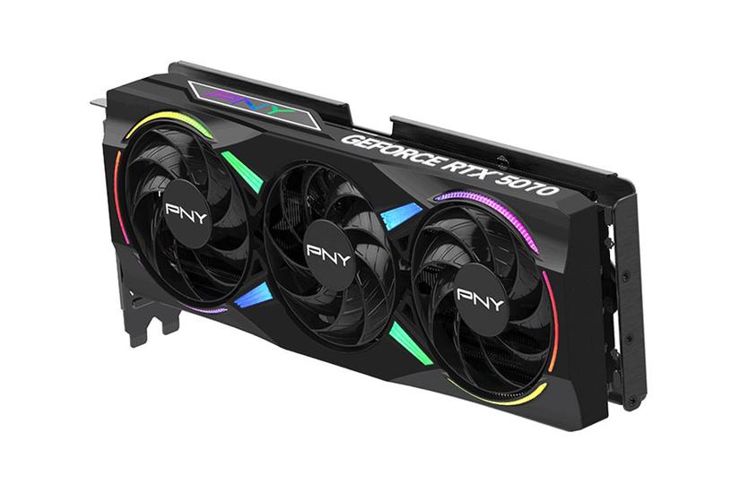 Pny Geforce Rtx 5070 Argb Epic- Rgb Oc Grafikkort 12gb Gddr7 Nvidia Rtx 5070 Pci Express X16