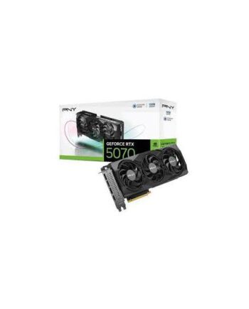 Pny Geforce Rtx5070 12gb Gddr7 Triple Fan Dlss   Grafikkort