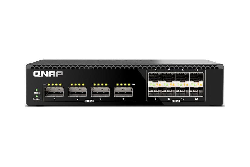 Qnap Qsw-m7308r-4x Switch 12 Porte Administreret Monterbar På Stativ