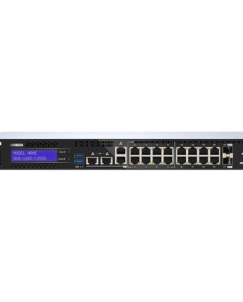 Qnap Smart Edge Qgd-1602 Switch 18 Porte Smart Monterbar På Stativ