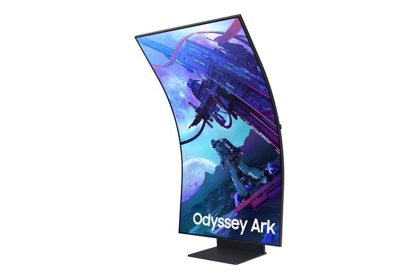 Samsung Odyssey Ark S55cg970nu Skærm Quantum Mini Led 55 Quot Amd Freesync Premium Pro Va 1ms 4k 3840x2160 Ved 165hz