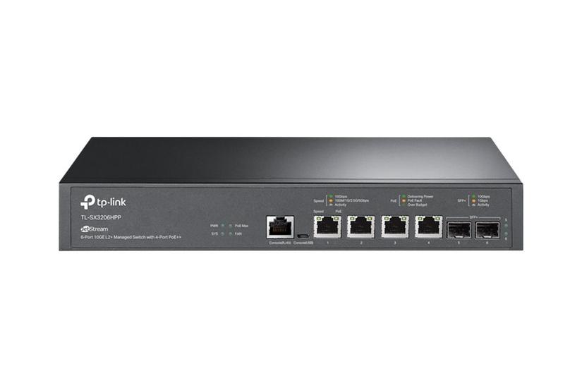Tp-link Jetstream Tl-sx3206hpp V1 Switch Porte Administreret Monterbar På Stativ