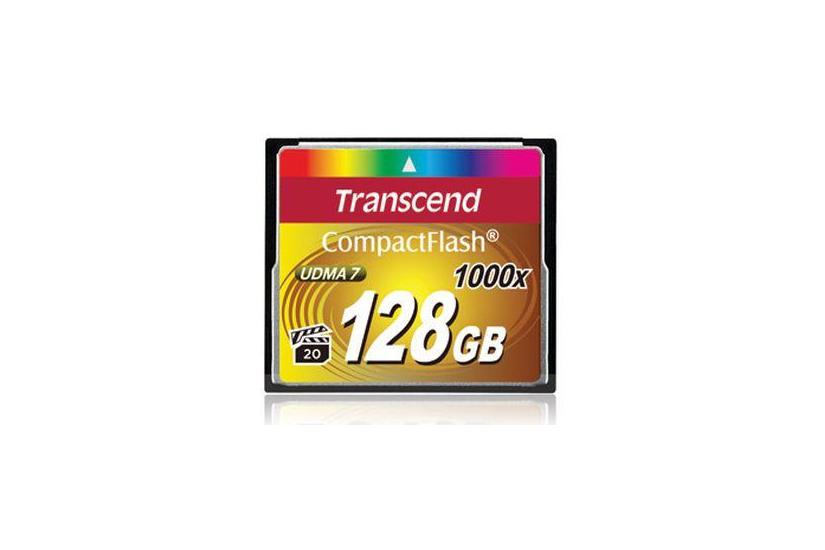 Transcend Ultimate Flashhukommelseskort 128 Gb Compactflash