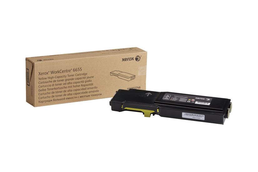 Xerox Workcentre 6655 Høj Kapacitet Gul Original Tonerpatron