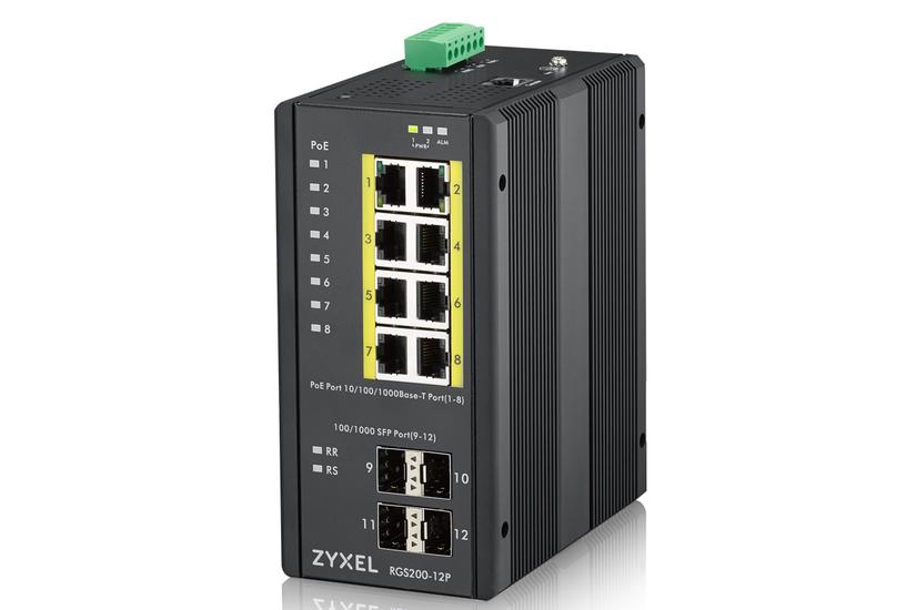 Zyxel Rgs200-12p Switch 12 Porte Administreret Monterbar På Stativ