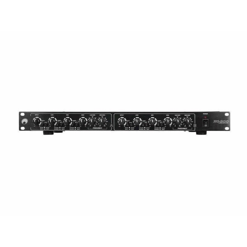 Aktivt  -vejs Stereo Delefilter  Omnitronic Xo-300