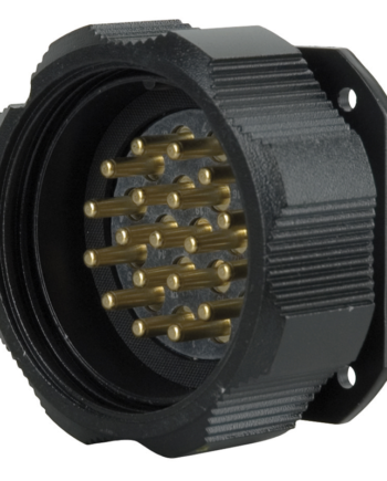 Amphenol Socapex 19-pin Han-chassis-stik