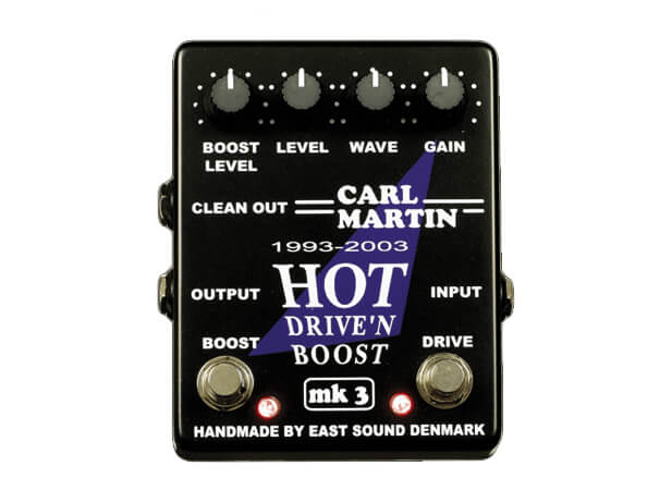Carl Martin Hot Drive   Boost Mk3 Guitar-effekt-pedal