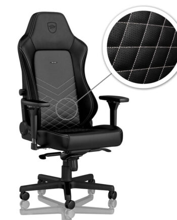 Noblechairs Hero Black Platinum-white
