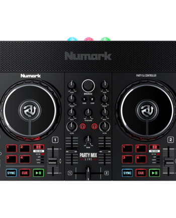 Numark Party Mix Live Dj Controller Med Indbygget Højttalere Og Diskolys