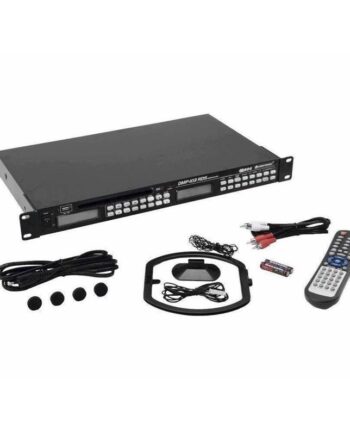 Omnitronic Dmp-103rds Cd Mp3-afspiller Med Fm Rds-tuner Og Usb-port