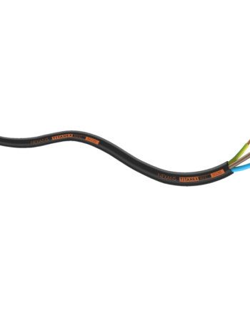 Titanex Neopren Kabel  Sort 100   På Rulle 3x     Mm