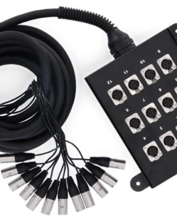 Ah Stagebox 12 Kanals Med    Pisk 10m Kabel
