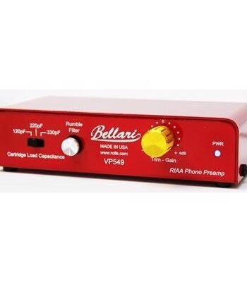 Bellari Vp549 Phono Preamp