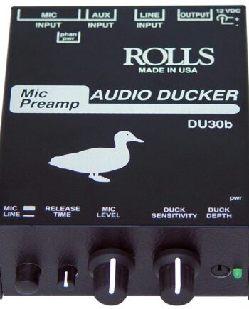 Rolls Du30b Mikrofonforstærker Med Ducker-funktion