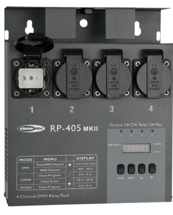 Showtec Rp-405 Mkii Relay Pack