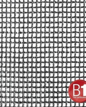 Adam Hall Gauze  Material 201 3x4m With Eyelets  Black 0156   34