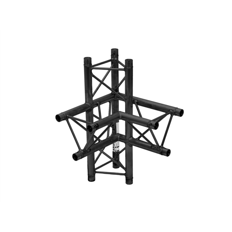 Alutruss Decolock Dq3-spac44  -way Corner Left Bk