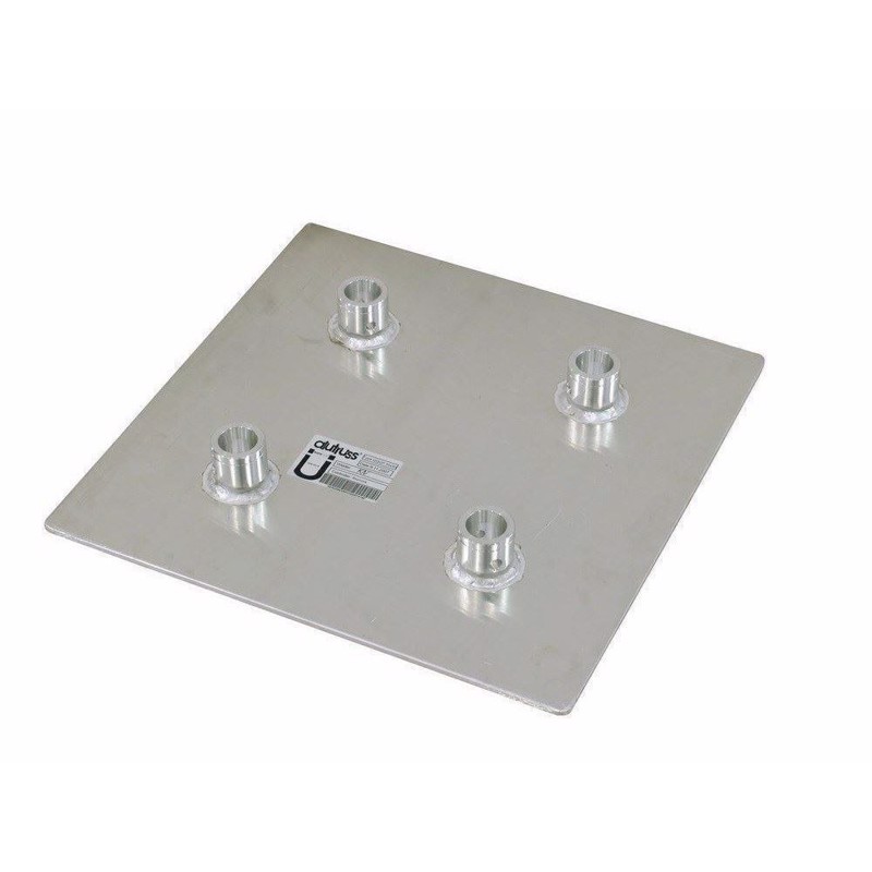 Alutruss 6082 Firkant Truss  Endeplade  Fod  Quot Hun Quot  50   50 Cm
