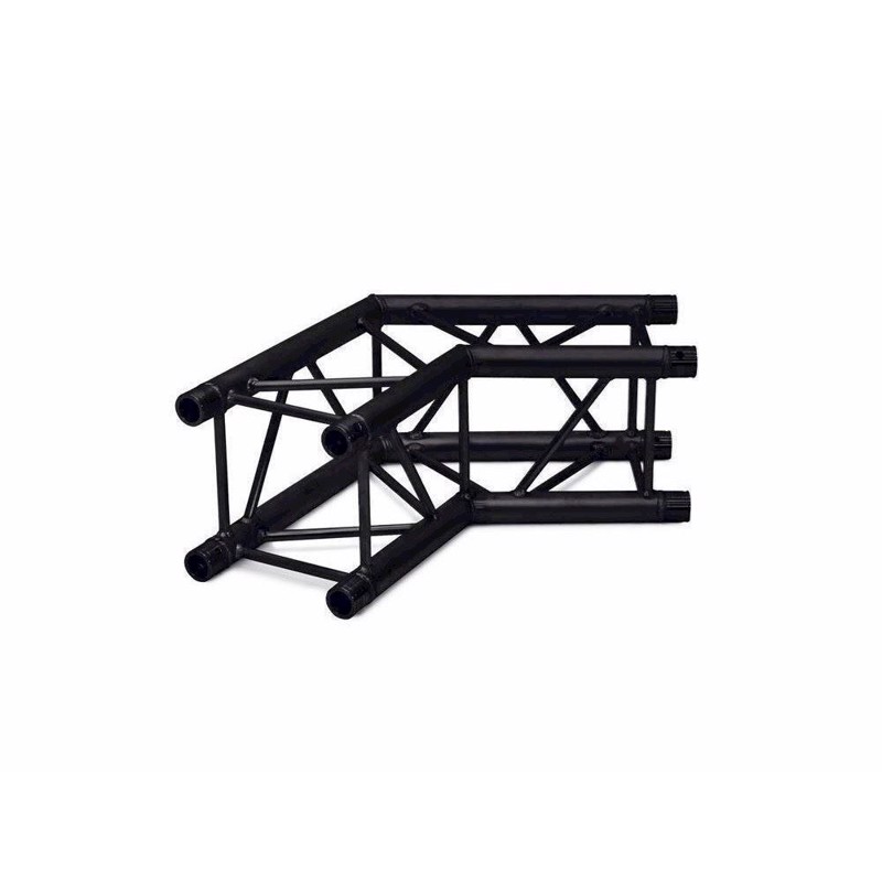 Alutruss S6082  Sort Firkant Truss   -vejs Hjørne  120  50 Cm