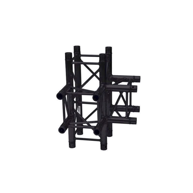 Alutruss S6082  Sort Firkant Truss   -vejs  -stykke  90  50 Cm