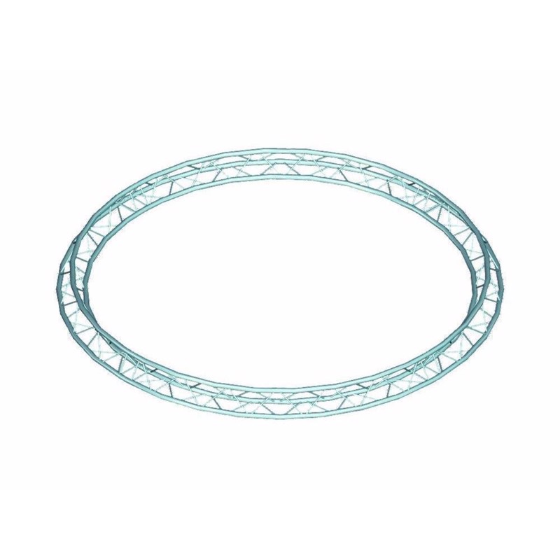 Alutruss 6082 Trekant Truss Cirkel  Spids Op Eller Ned  Indvendig Diameter:   Meter
