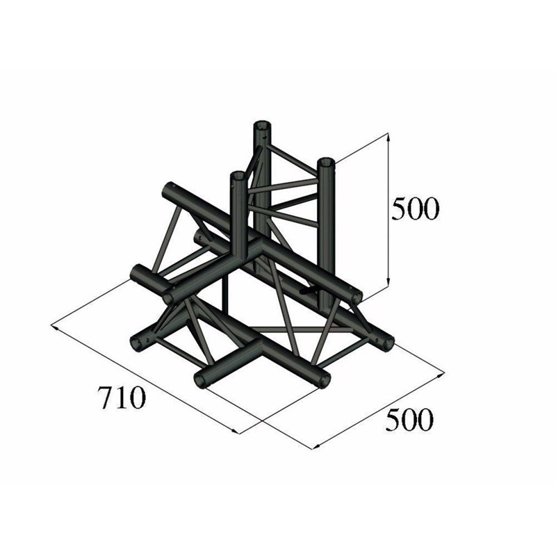 Alutruss Trilock  -pat-42  -way Piece
