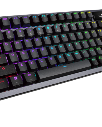 Asus Rog Azoth 75  Wireless Diy Custom Rgb Gaming Keyboard  Nx Red Switches  Oled Display  Pbt Keyca Tastatur Geekd Dk