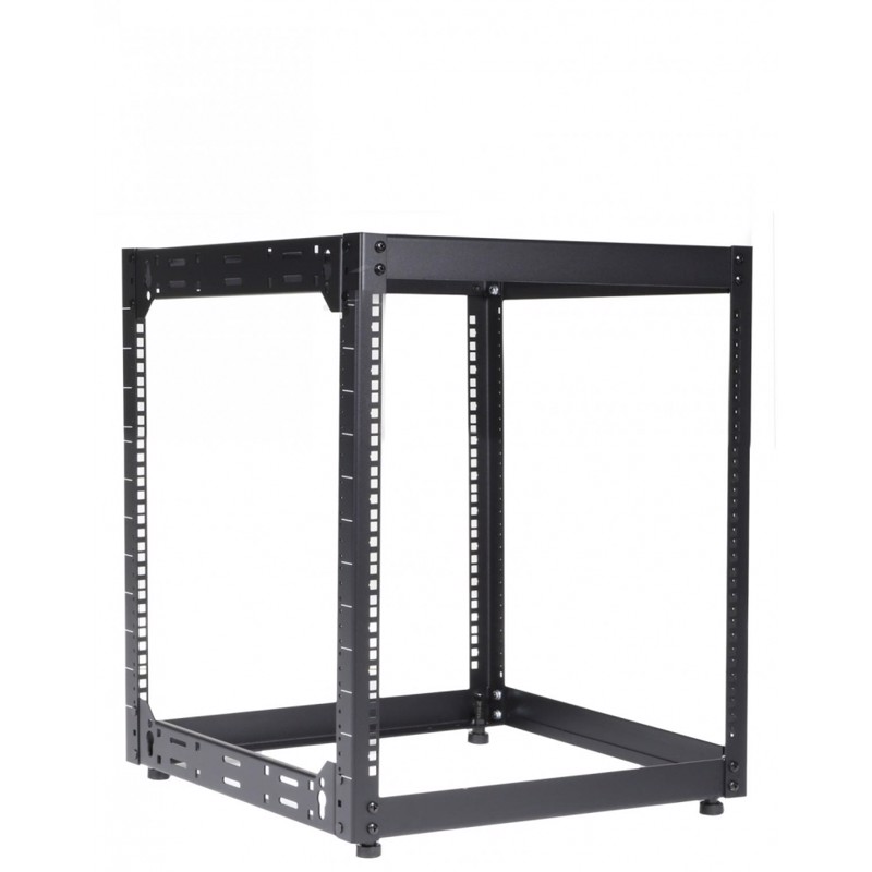 Caymon 19 Quot  Rack  åben Ramme  12 Unit  Justerbar Dybde 50-80 Cm