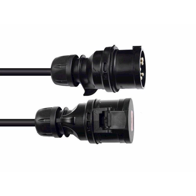Cee Kabel  16a          Mm  25 Meter  Sort