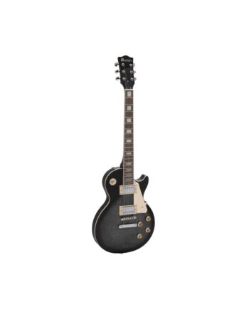 Dimavery Lp-750 Elektrisk Guitar  Gennemsigtig Grå Sortburst