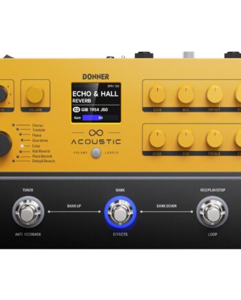Donner Apl Akustisk Guitar-multieffekt-pedalboard