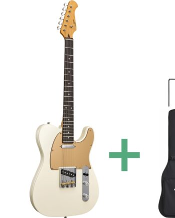 Donner Dtl-600 El-guitar Wintage White