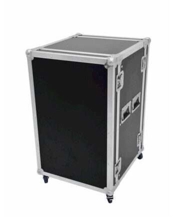 Flightcase Rack  20 Unit  45 Cm  Professionel Kvalitet  Med Hjul