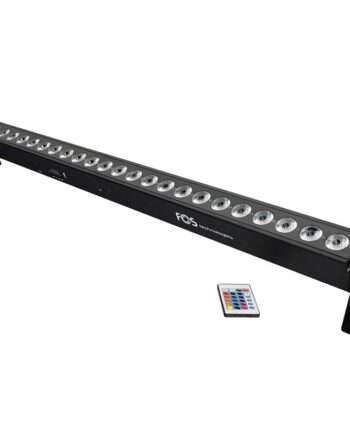 Fos Luminus Bar  Akku Bar Med 24x3 Watt Rgb Led