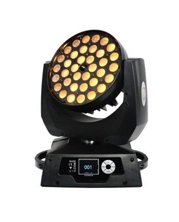 Fos Wash 600 Hex  36   18w Rgbwauv 6in1 Leds Zoom 15-60